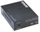 Intellinet 506519 netværksomformer til medie 100 Mbit/s 1310 nm Multitilstand Sort