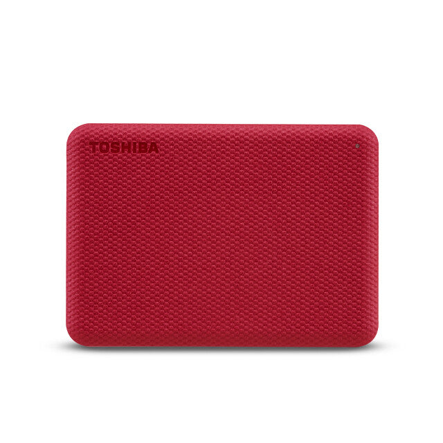 Toshiba Canvio Advance ekstern harddisk 1 TB 2.5" USB Type-A 2.0/3.2 Gen 1 (3.1 Gen 1) Rød