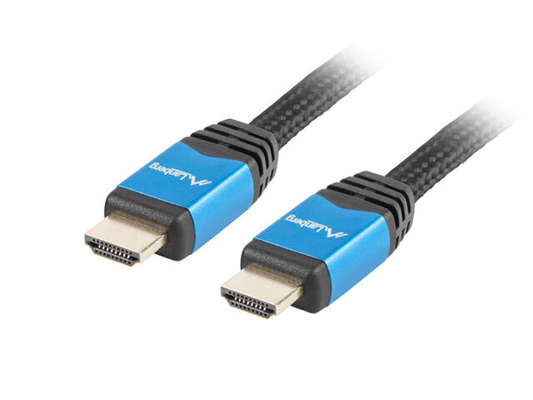Lanberg CA-HDMI-20CU-0010-BL HDMI-kabel 1 m HDMI Type A (Standard) Sort