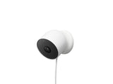 Google Nest Cam IP-sikkerhedskamera Indendørs & udendørs 1920 x 1080 pixel Væg