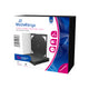 MediaRange BOX31-2 optisk disk etui Smykkeboks 2 diske Sort, Transparent