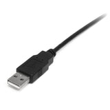 StarTech.com USB2HABM1M USB-kabel USB 2.0 1 m USB A Mini-USB B 0,48 Gbit/sek. Sort