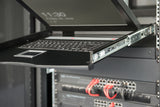 Digitus DS-72211-2US rack-konsol 48,3 cm (19") 1366 x 768 pixel Sort 1U