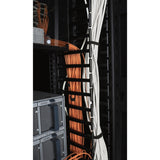 APC AR7588 kabelkanal Lige kabelbakke Sort