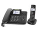 Doro Comfort 4005 Analog/DECT-telefon Nummervisning Sort