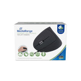 MediaRange MROS231 mus Kontor Venstre hånd USB Type-A Optisk 2400 dpi