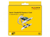 DeLOCK 90413 interface-kort/adapter Intern Parallel, RS-232