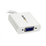StarTech.com MDP2VGAW videokabel adapter 0,13 m Mini DisplayPort VGA (D-Sub) Hvid