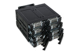 Icy Dock MB508SP-B drive bay panel 2x 5,25" Bærerpanel Sort