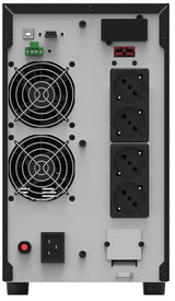 PowerWalker VFI 3000 AT UPS-enhed Dobbeltkonvertering (online) 3 kVA 2700 W 4 AC stikkontakt(er)