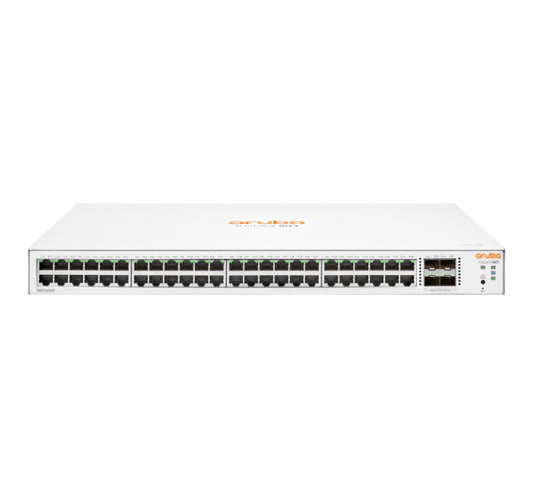 HPE Aruba Networking Aruba Instant On 1830 48G 4SFP Administreret L2 Gigabit Ethernet (10/100/1000) 1U