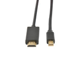Prokord MDPH12M-2M-B videokabel adapter Mini DisplayPort HDMI Sort