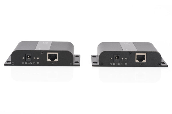 Digitus DS-55122 AV forlænger AV sender & modtager Sort