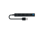 Conceptronic HUBBIES05B interface hub USB 2.0 480 Mbit/s Sort