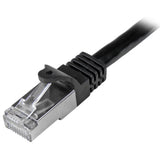 StarTech.com N6SPAT3MBK netværkskabel Sort 3 m Cat6 SF/UTP (S-FTP)