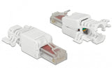 DeLOCK 86416 kabelsamler RJ-45 Hvid
