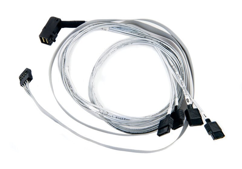 Microchip Technology 2280000-R Serial Attached SCSI (SAS)-kabel 0,8 m 6 Gbit/sek. Hvid