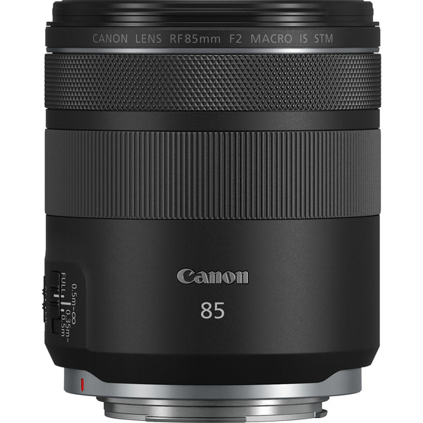 Canon RF 85 mm f2.0 Makro IS STM MILC Makrolinse Sort