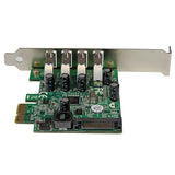 StarTech.com PEXUSB3S4V interface-kort/adapter Intern USB 3.2 Gen 1 (3.1 Gen 1)