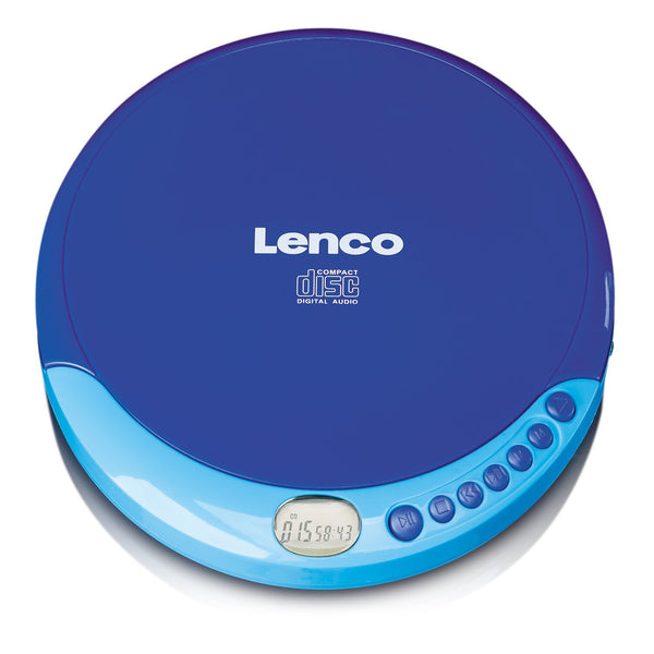 Lenco CD-011 Blå Bærbar CD-afspiller
