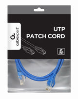 Gembird PP6U-0.5M netværkskabel Blå 0,5 m Cat6 U/UTP (UTP)