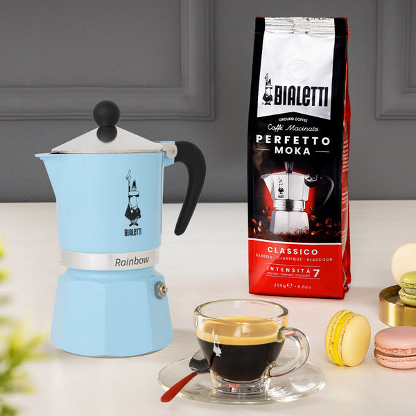 Bialetti Rainbow 0,13 L Aluminium, Termoplast