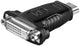 Goobay 68098 kabel kønsskifter HDMI DVI-D Sort