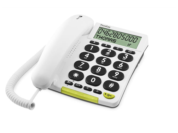 Doro 312cs Analog telefon Nummervisning Hvid