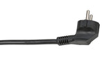 Brennenstuhl 1390007308 stikdåse 2 m 8 AC stikkontakt(er) Indendørs Sort, Sølv