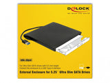 DeLOCK 42603 ODD lukning 13,3 cm (5.25") SATA III Sort