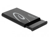 DeLOCK 42610 drevkabinet HDD/SSD kabinet Sort 2.5"