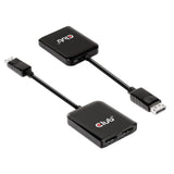 CLUB3D CSV-7200H video-splitter DisplayPort 2x HDMI