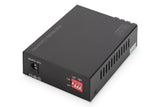 Digitus DN-82160 netværksomformer til medie 1000 Mbit/s 1310 nm Enkeltilstand Sort