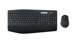 Logitech 920-008226 tastatur Mus inkluderet Universel RF trådløs + Bluetooth QWERTY Engelsk Sort