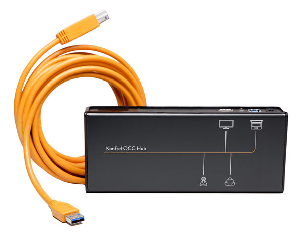Konftel 900102149 dockingstation Ledningsført USB 3.2 Gen 1 (3.1 Gen 1) Type-A Sort