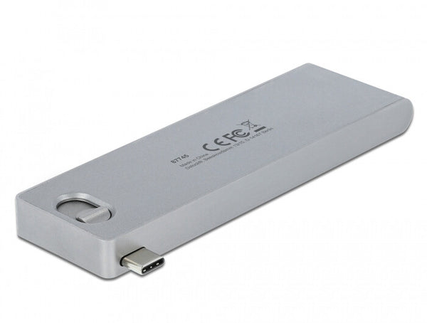DeLOCK 87745 dockingstation USB 3.2 Gen 1 (3.1 Gen 1) Type-C Grå