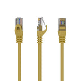 Gembird PP6U-0.25M/Y netværkskabel Gul 0,25 m Cat6 U/UTP (UTP)