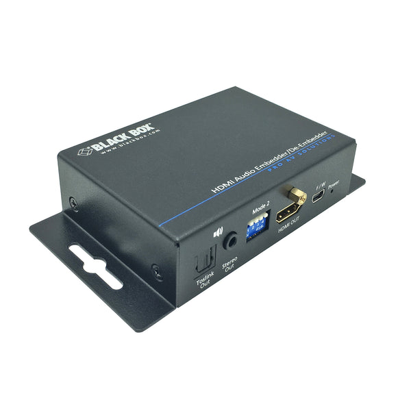 Black Box AEMEX-HDMI-R2 lydkonverteringsprogram Sort