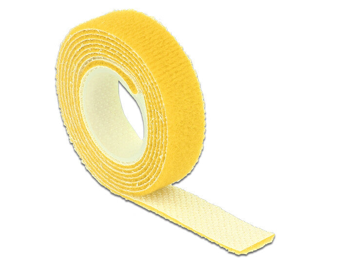 DeLOCK 18733 velcro lynlås Gul 1 stk