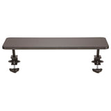 StarTech.com MNRISERCLMP skærmbeslag og -stativer 81,3 cm (32") Skrivebord Sort