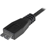 StarTech.com USB31CUB1M USB-kabel USB 3.2 Gen 2 (3.1 Gen 2) 1 m USB C Micro-USB B 10 Gbit/sek. Sort