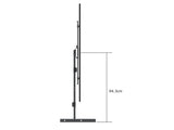 Multibrackets 6539 tv-beslag 190,5 cm (75") Sort