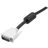 StarTech.com DVIDDMM10M DVI kabel 10 m DVI-D Sort, Hvid