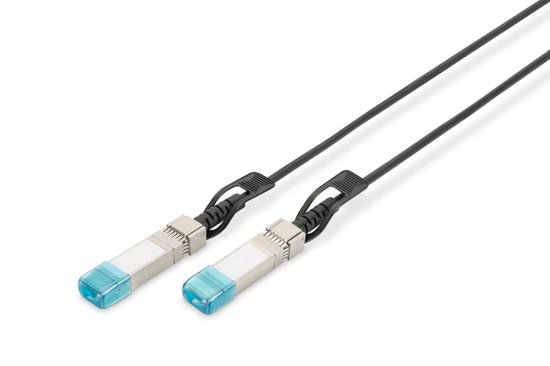 Digitus DN-81221-01 InfiniBand og fiberoptisk kabel 1 m SFP+ Sort
