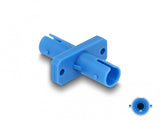 DeLOCK 87934 fiber adapter ST/ST 1 stk Blå