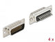 DeLOCK 66706 kabelsamler D-Sub HD 26 pin Sort, Sølv