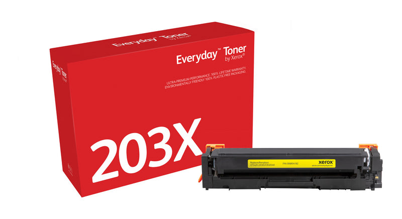 Everyday™ Gul Toner by Xerox compatible with HP 203X (CF542X), Høj kapacitet