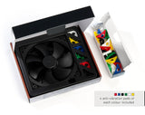 Noctua NF-A14 PWM CHROMAX.BLACK.SWAP Computerkølesystem Computerkabinet Ventilator 14 cm Sort 1 stk
