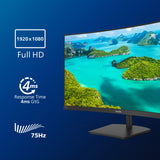 Philips E Line 241E1SCA/00 computerskærm 59,9 cm (23.6") 1920 x 1080 pixel Fuld HD LCD Sort