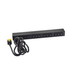 APC Basic Rack PDU strømforsyningsenhed (PDU) 12 AC stikkontakt(er) 0U/1U Sort